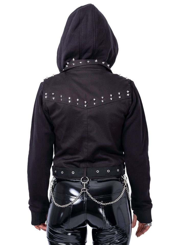 Evilyn Cropped Convertible Jacket
