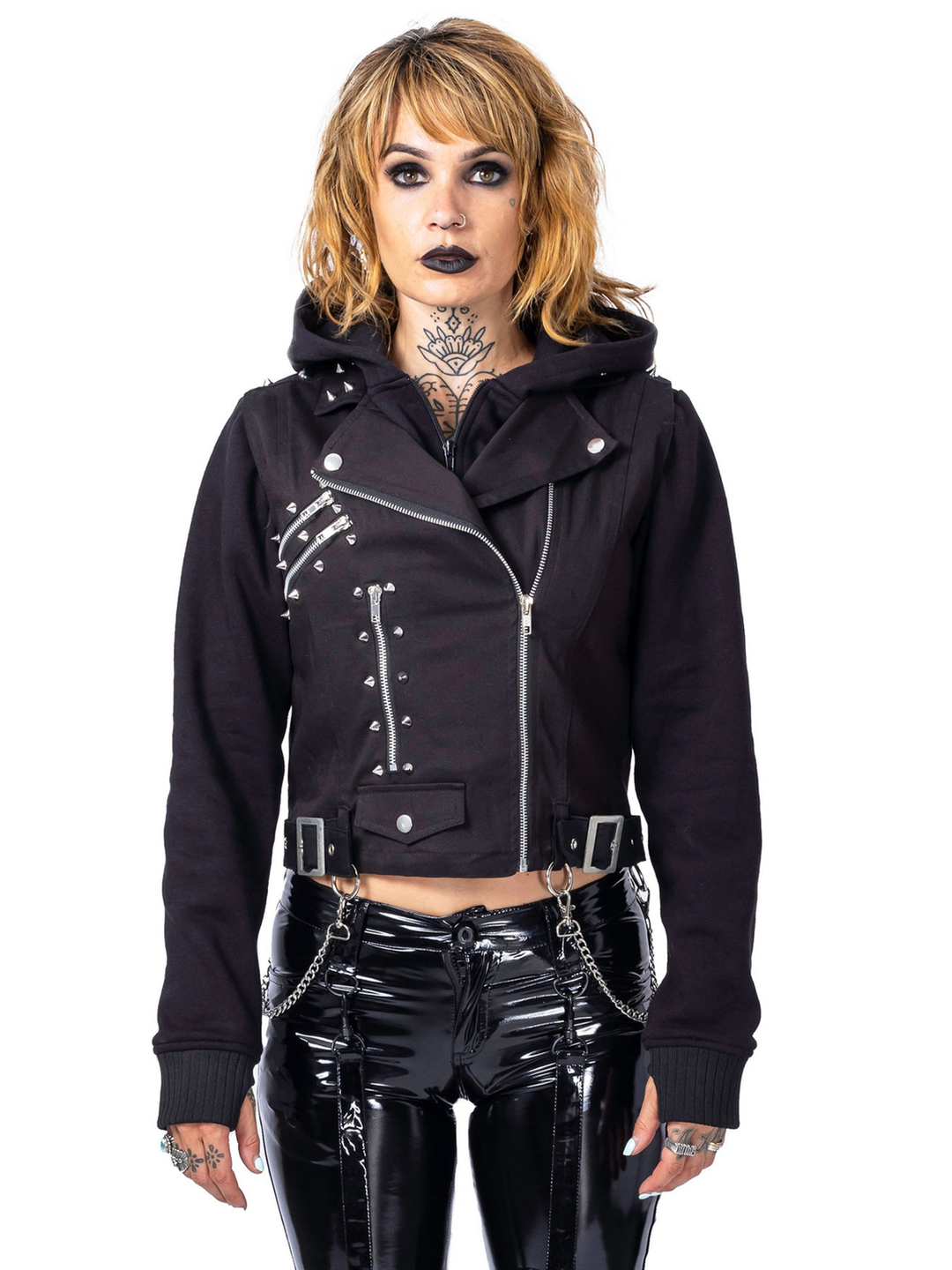 Evilyn Cropped Convertible Jacket