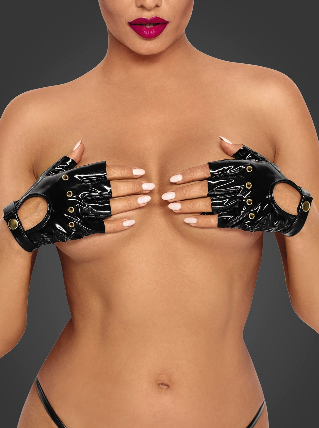 PVC Moto Gloves