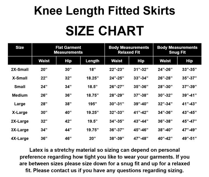 Deadly Fetish Latex: Skirt #36