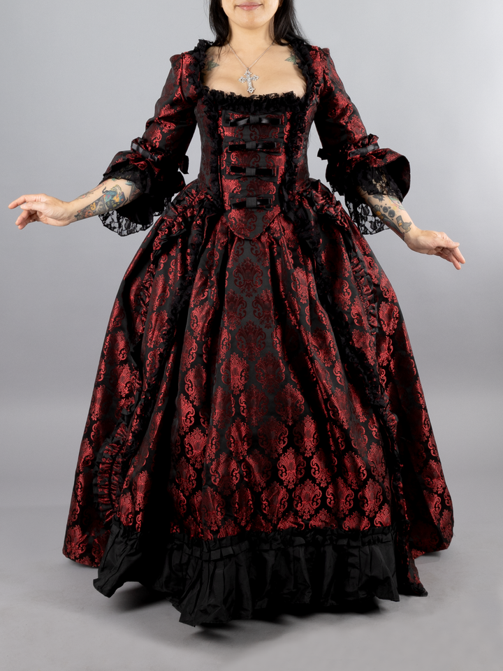 Brocade Florentina Corset Dress