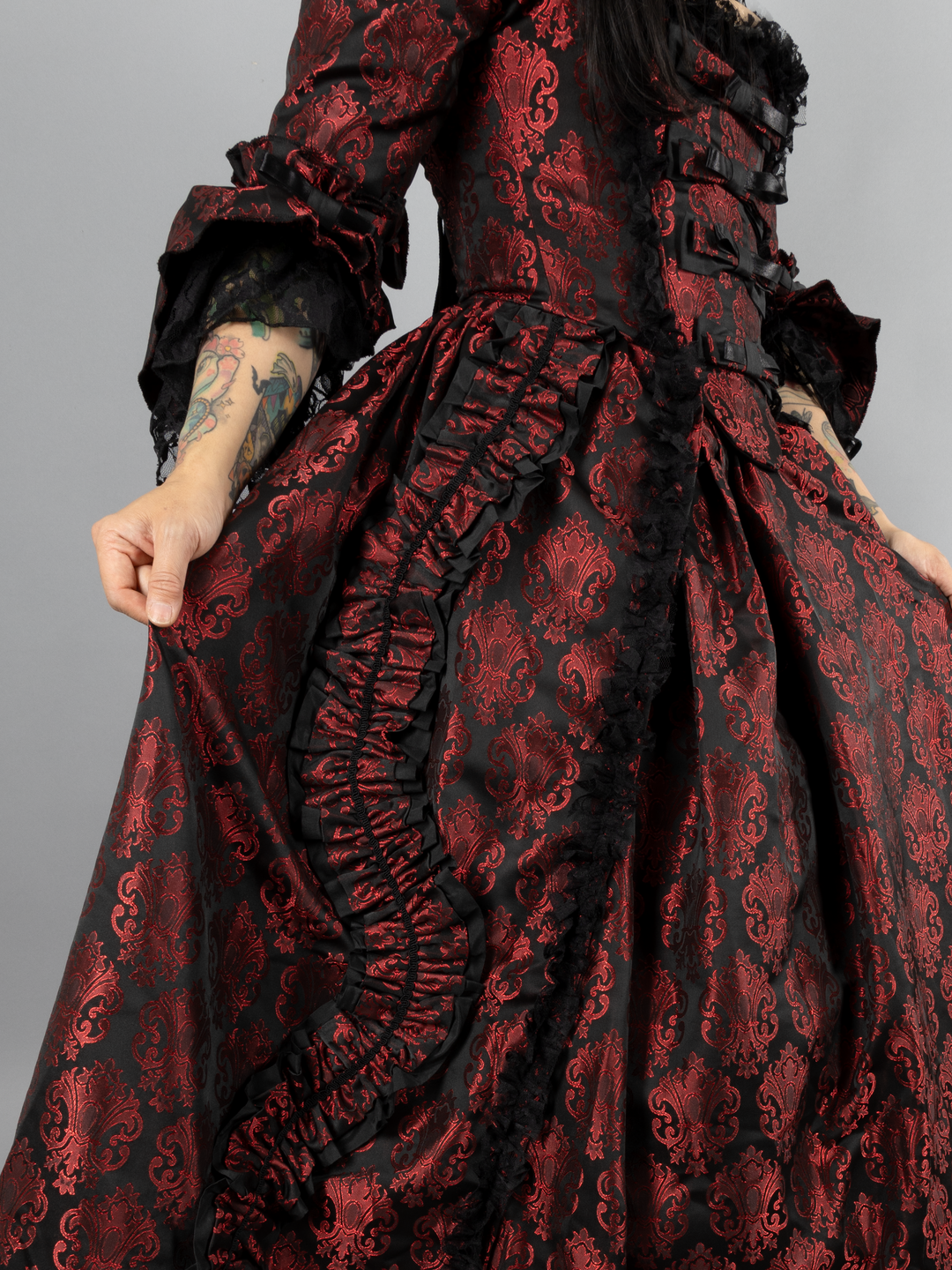Brocade Florentina Corset Dress