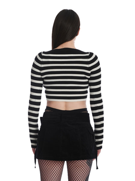 Frances Striped Sweater