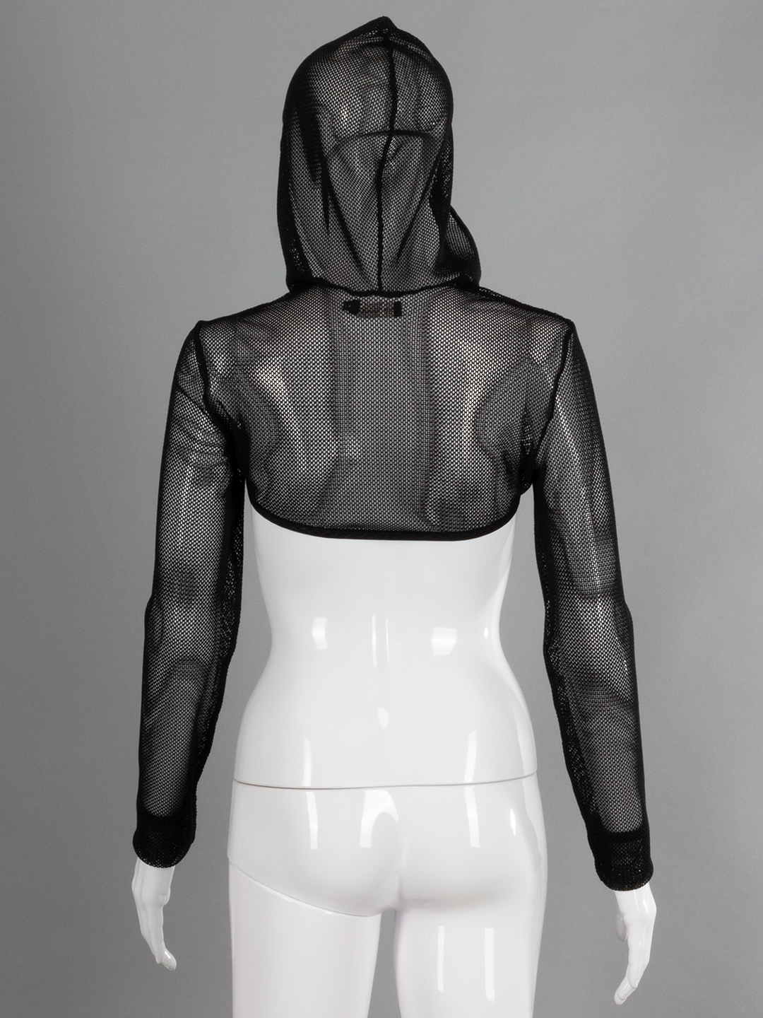 Mesh Hooded Bolero