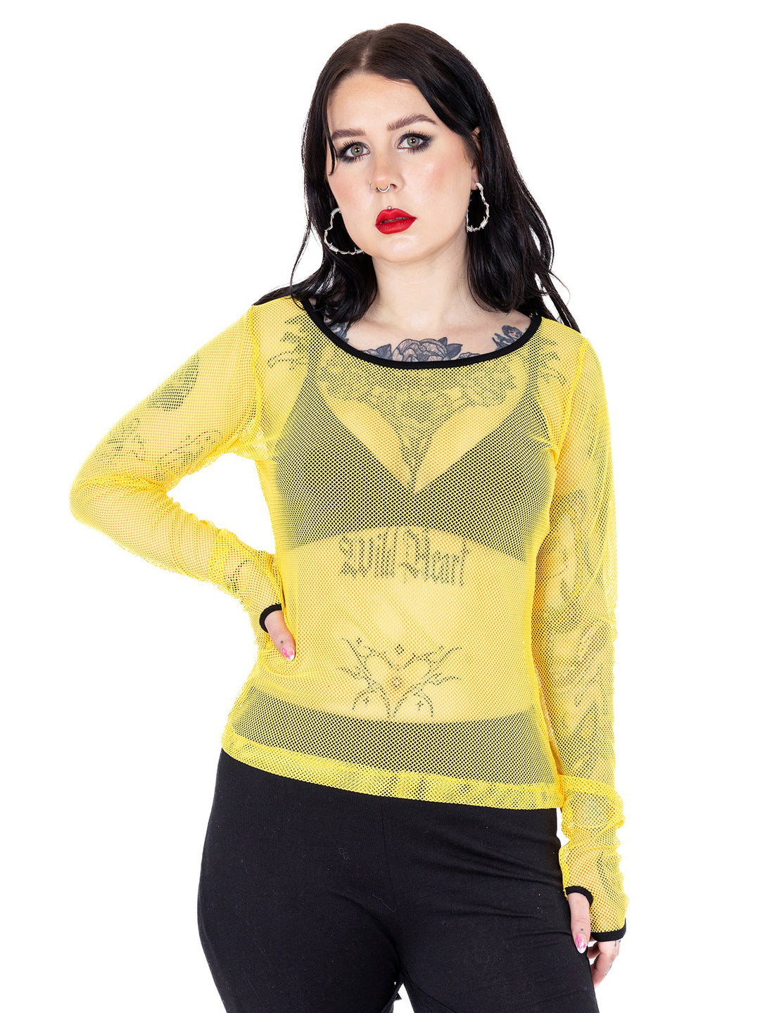 Future Fishnet Top