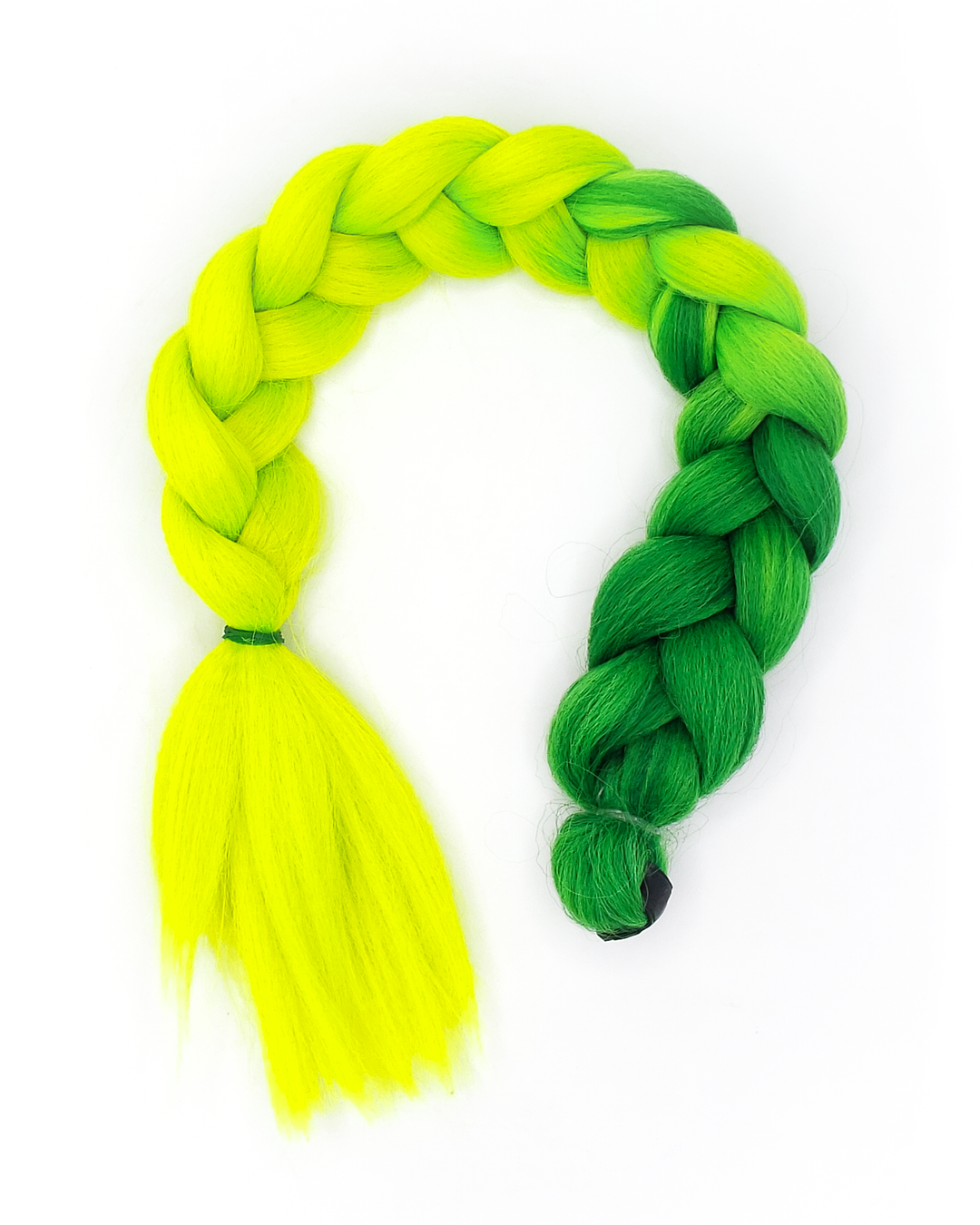 Crimped Hair Pieces For Latex Hoods with Magnet