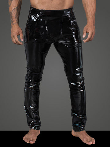 PVC Pants with Snap Fly