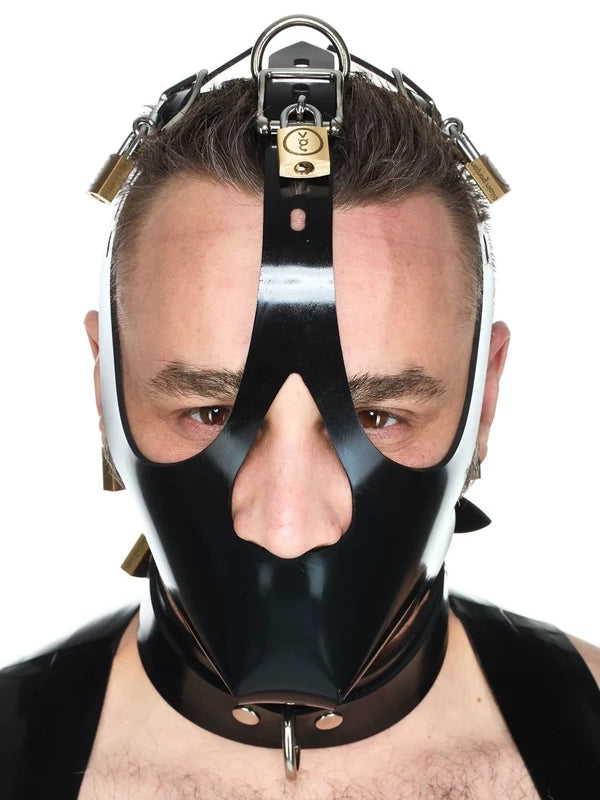 Heavy Rubber Locking Silencing Muzzle