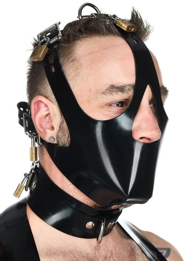 Heavy Rubber Locking Silencing Muzzle