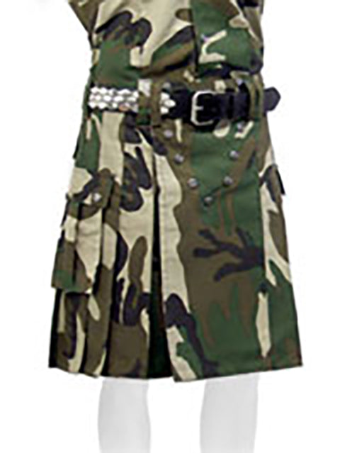 Camouflage Utility Kilt