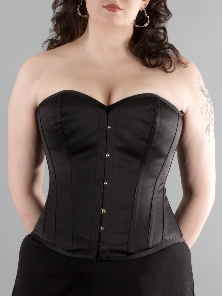 Duchess Satin Overbust Corset