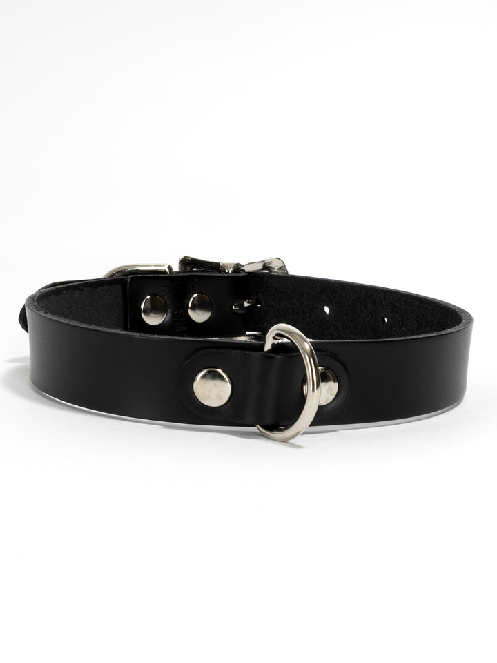 Slim Leather Collar