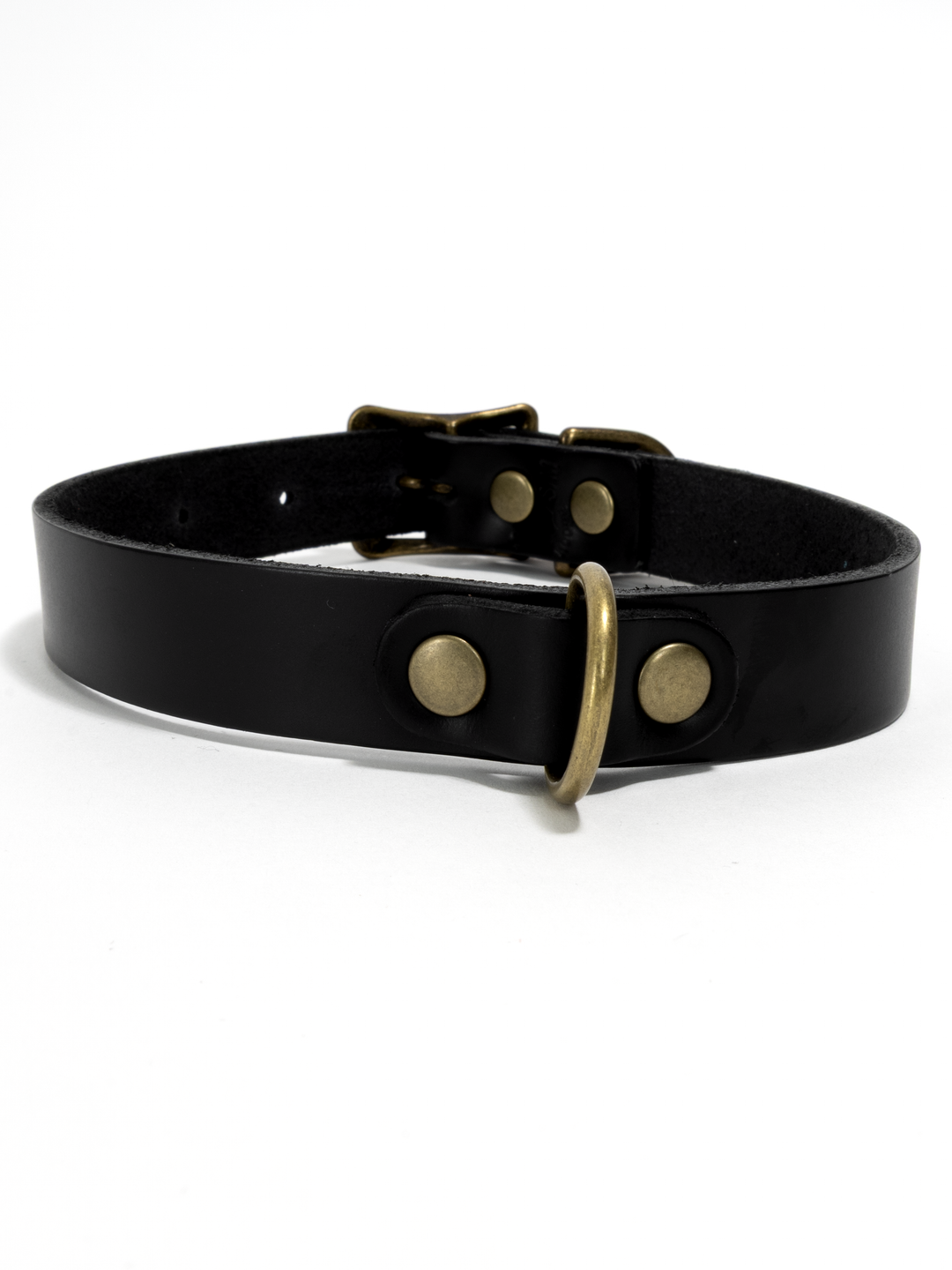 Slim Leather Collar