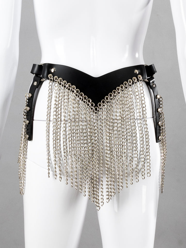 Waterfall Chain Harness Skirt