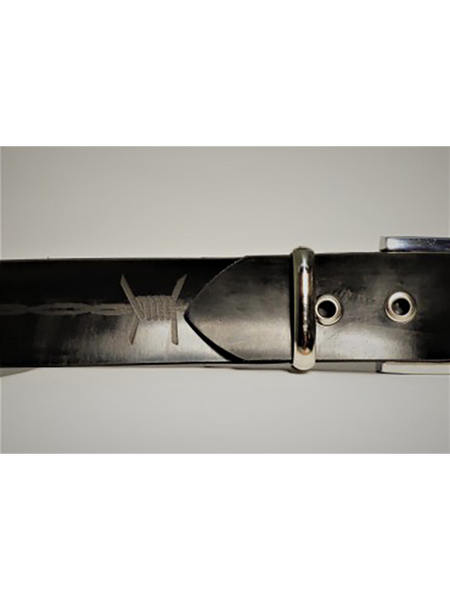 Textured Heavy Latex Belt