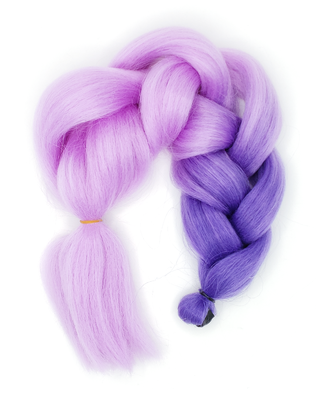 Crimped Hair Pieces For Latex Hoods with Magnet