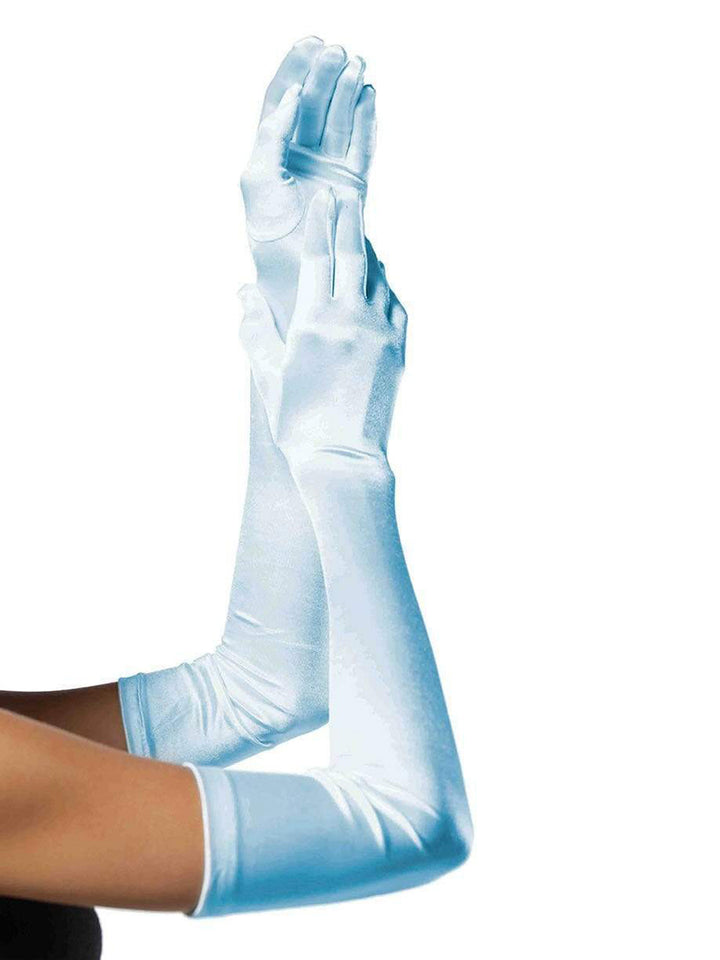 Opera Length Satin Gloves