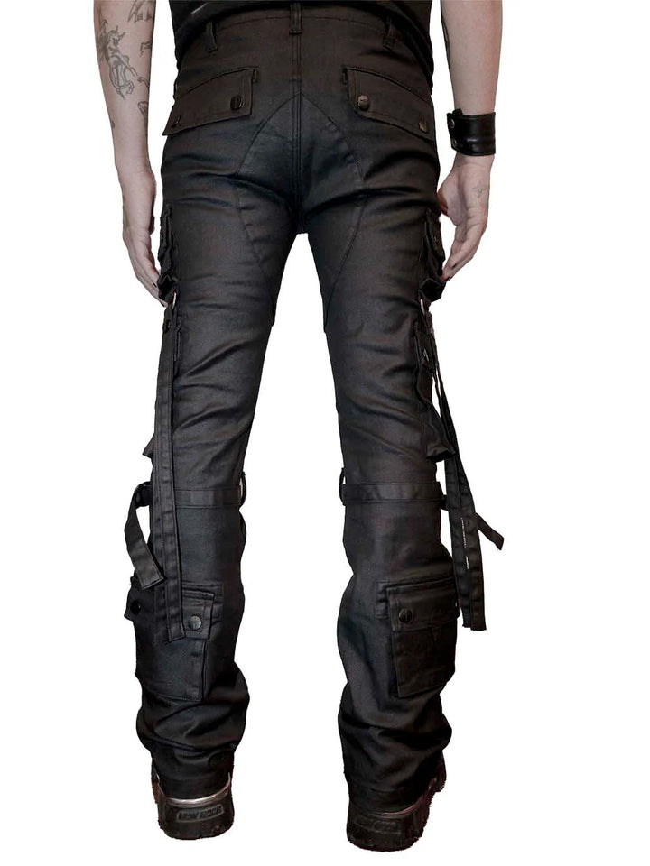 Future Division Waxed Cargo Jeans