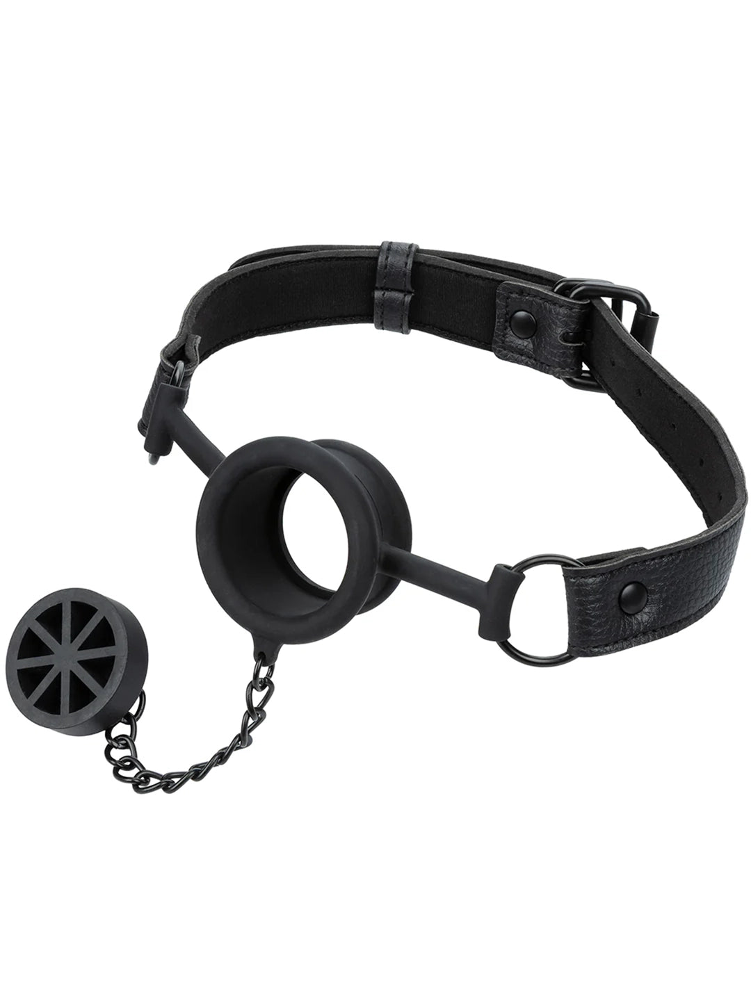 Stopper Gag with Vegan Leather Strap