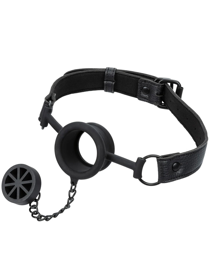Stopper Gag with Vegan Leather Strap