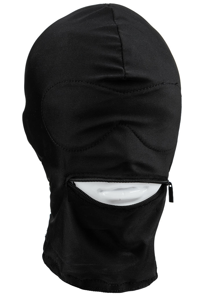 Spandex Hood with Zipper Mouth