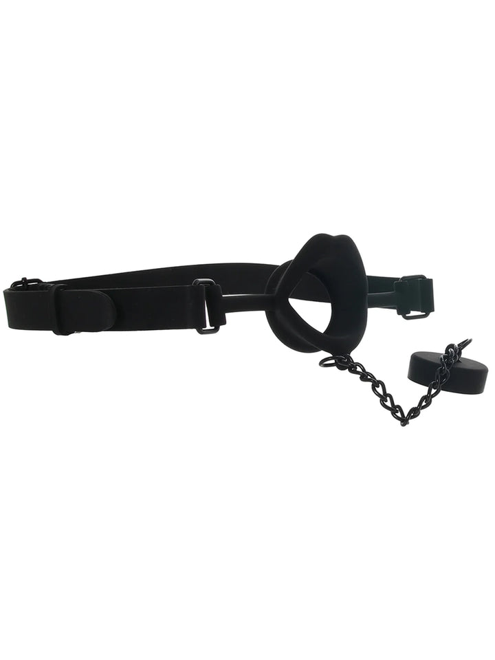 Stopper Gag with Silicone Strap