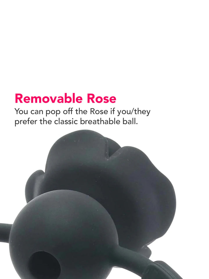 Removable Rose Ball Gag