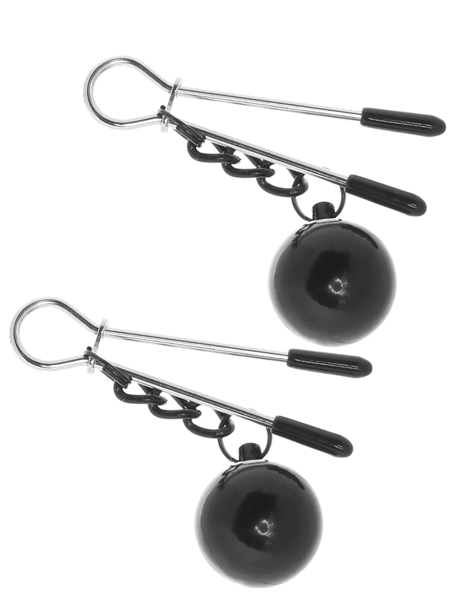 Weighted Tweezer Nipple Clamps