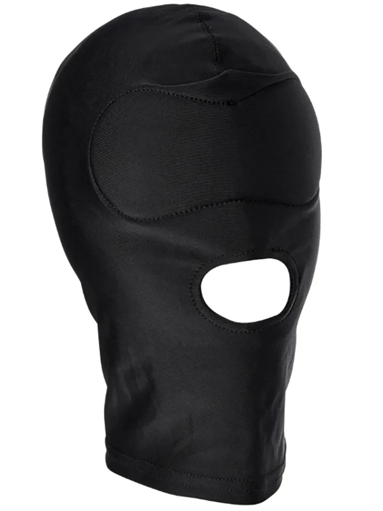 Spandex Hood with Open Mouth and Padded Eyes