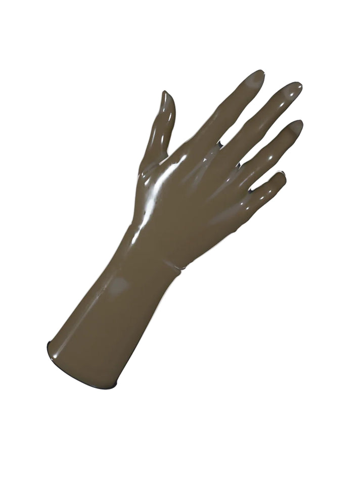 Latex Mid-Arm Length Gloves