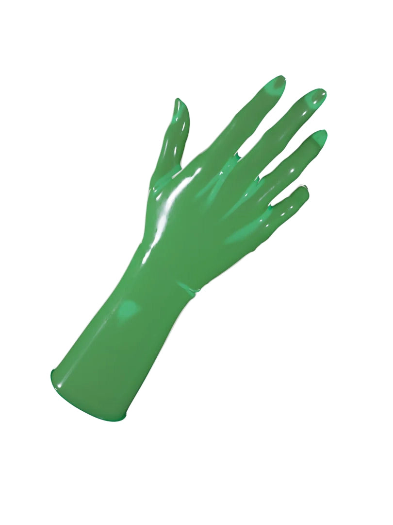Latex Mid-Arm Length Gloves