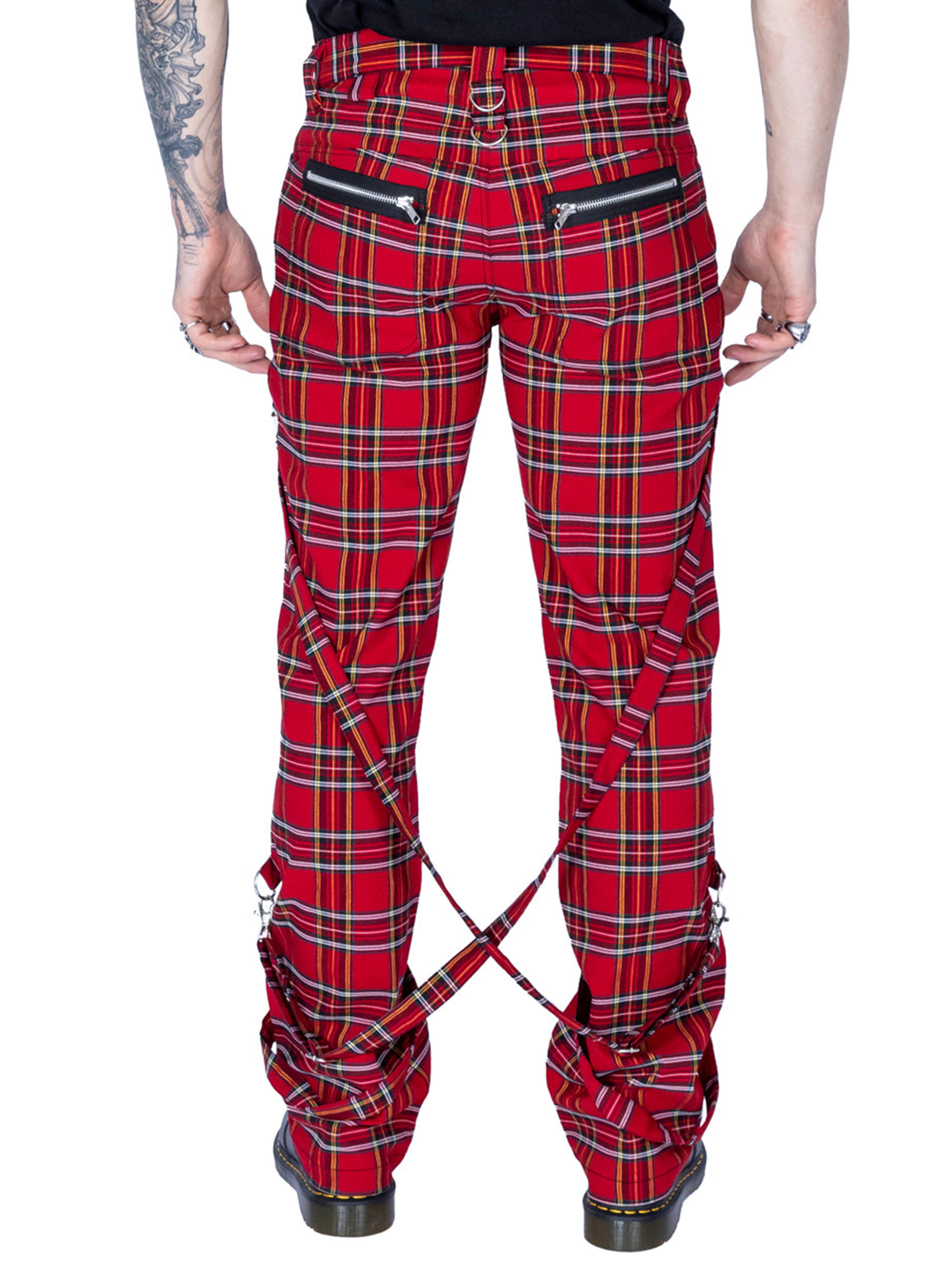 Midas Plaid Bondage Pants