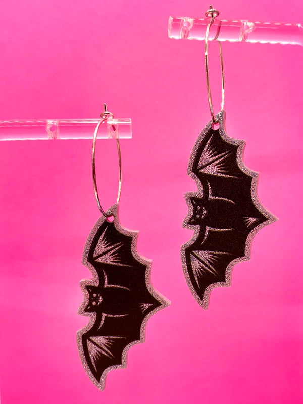 Nokturnal Bat Earrings