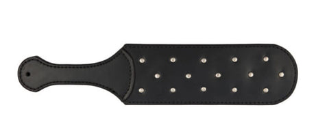 Long Leather Paddle with Studs
