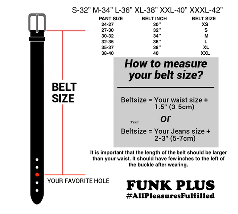 Leather Laced Belt