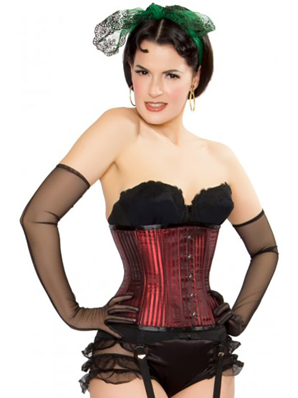 Shadow Stripe Underbust Corset