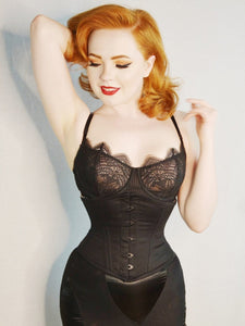 Cotton Waspie Underbust Corset