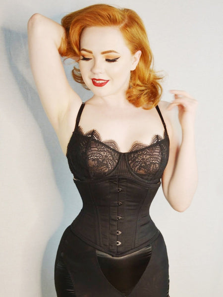 Cotton Waspie Underbust Corset