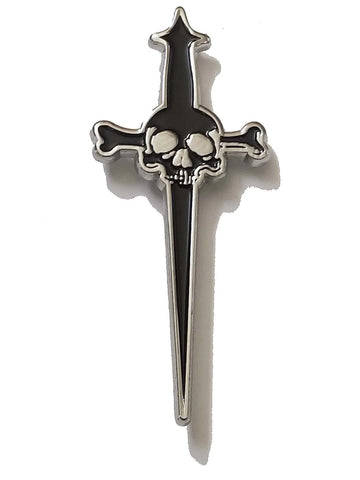 Lip Service Dagger Pin