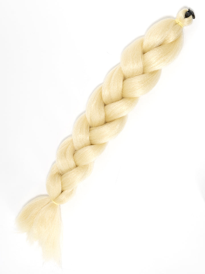 Crimped Hair Pieces For Latex Hoods with Magnet