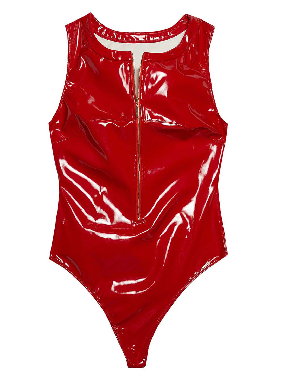 Hustler Maxine PVC High Neck Bodysuit