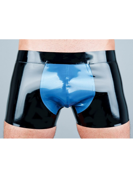 Latex Shorts with Pouch