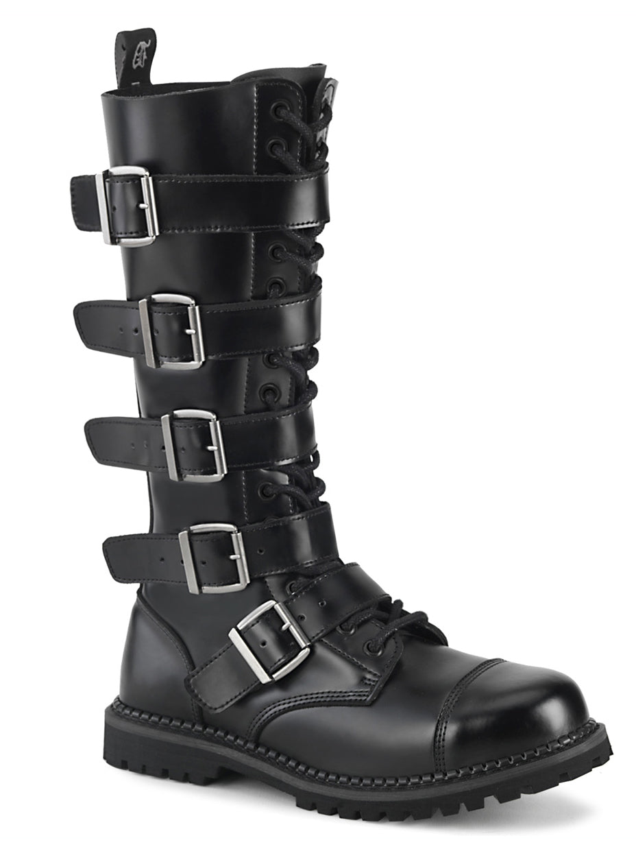 Tall Riot Buckle Boot