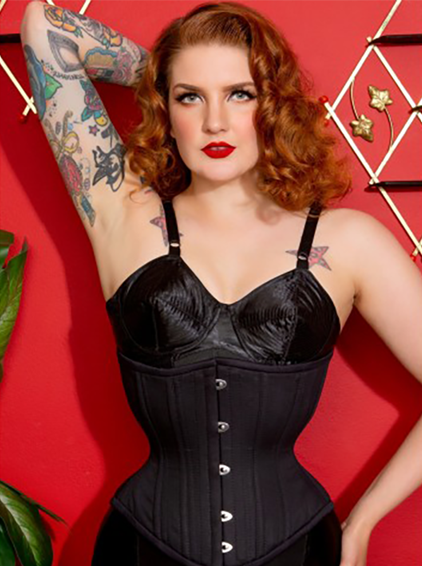 Cotton Flared Underbust Corset