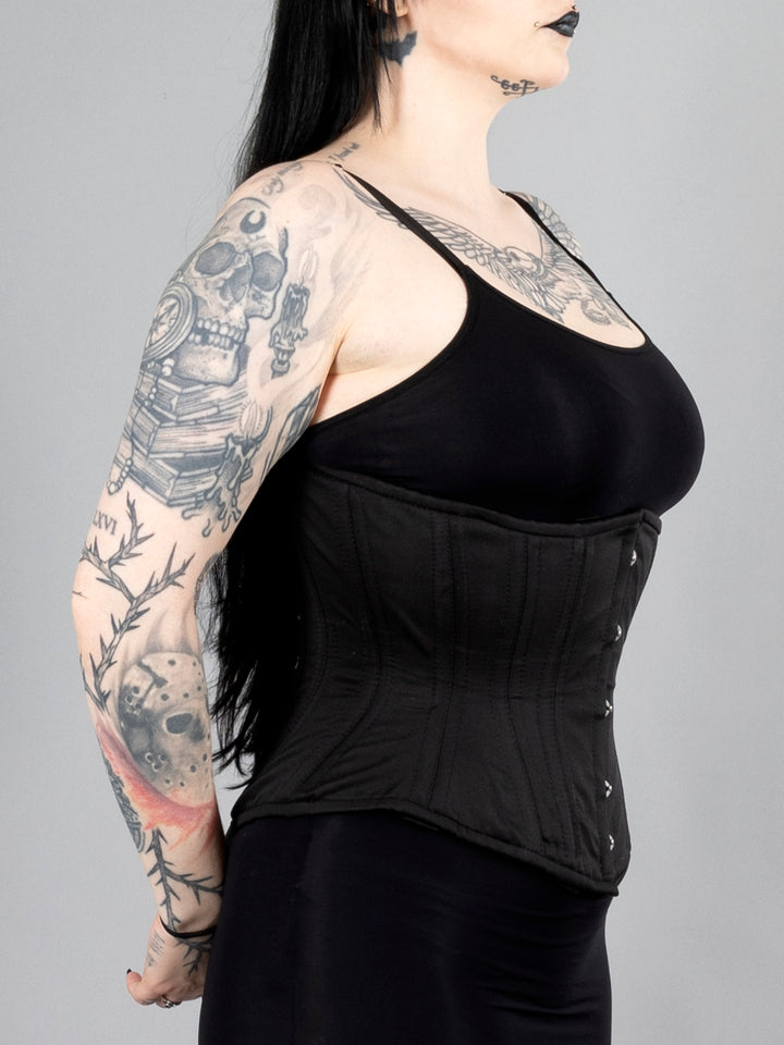 Cotton Flared Underbust Corset