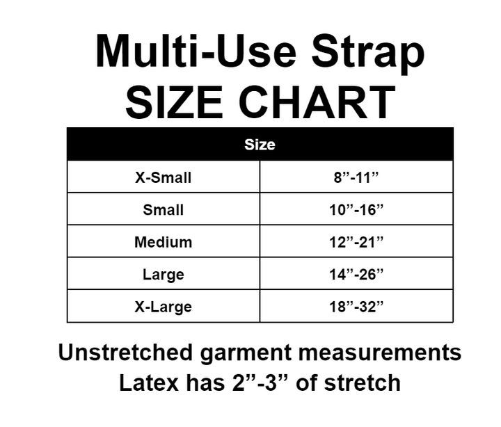Deadly Fetish Latex: Multi-Use Garter Straps