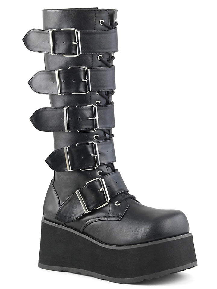 Trashville Knee High Buckle Boot