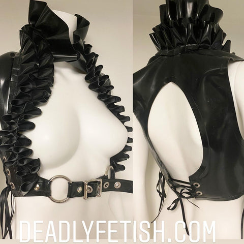 Deadly Fetish Made-To-Order Latex: Harness #22
