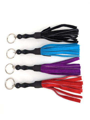 Keychain Mini Leather Flogger
