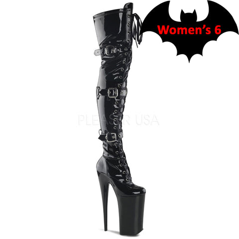 Beyond Buckle Thigh High Boot